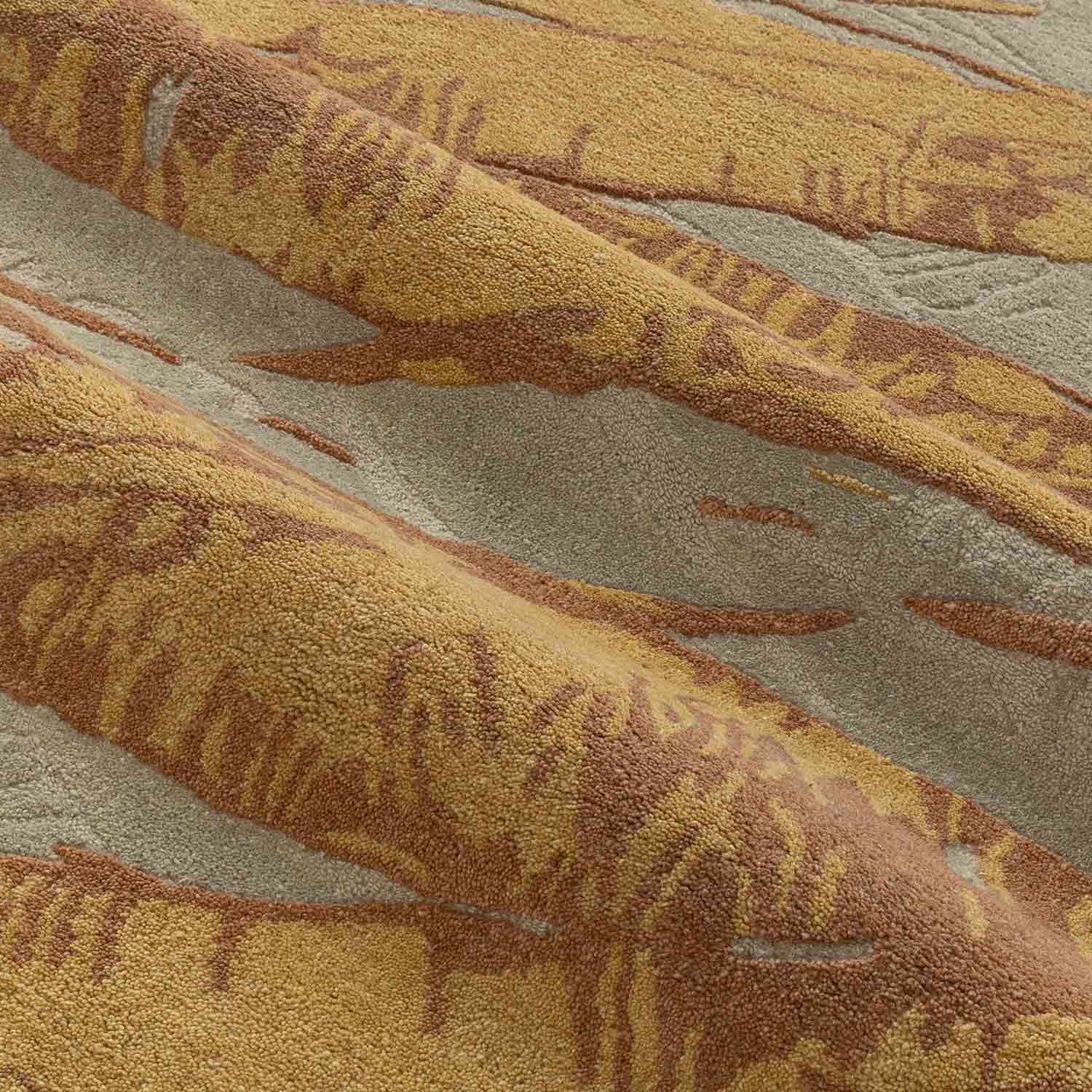 Harvest Hand Tufted Woollen And Viscose Rug