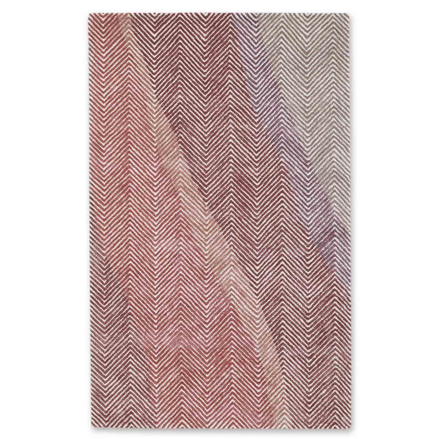 Tonal Hand Tufted Woollen And Viscose Rug