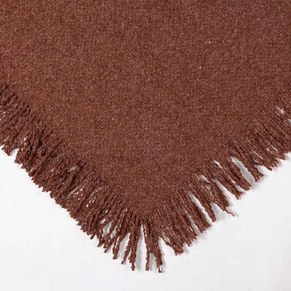 Barka cotton dobby throw by Obeetee - full view