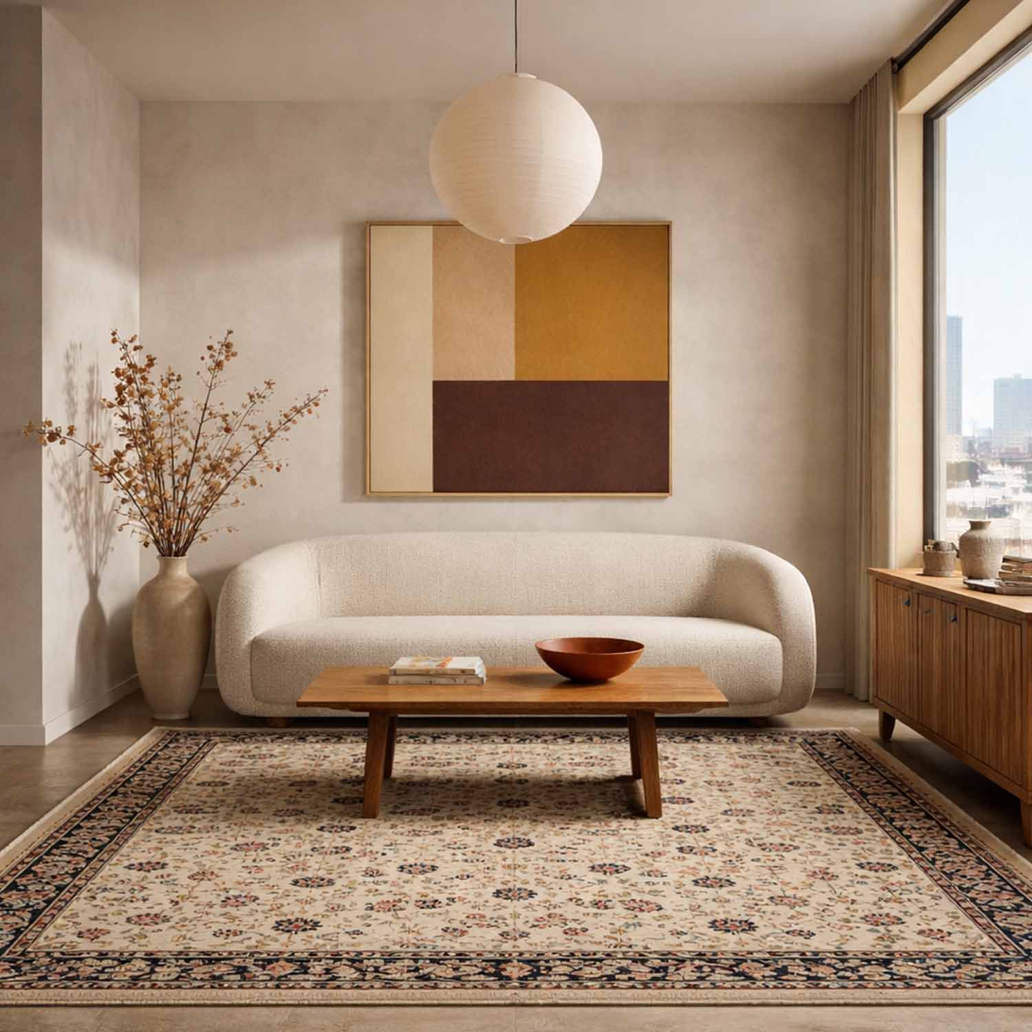 Willah Hand Tufted Woollen Rug