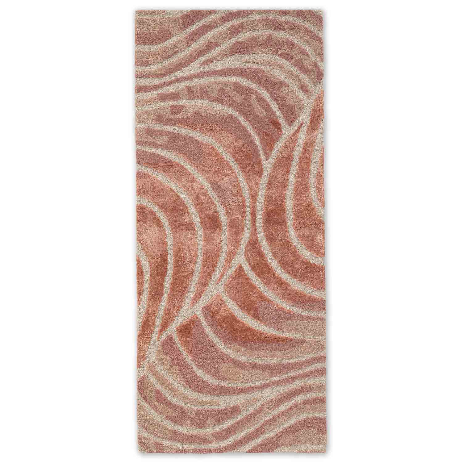 Strato Hand Tufted Woollen And Viscose Runner