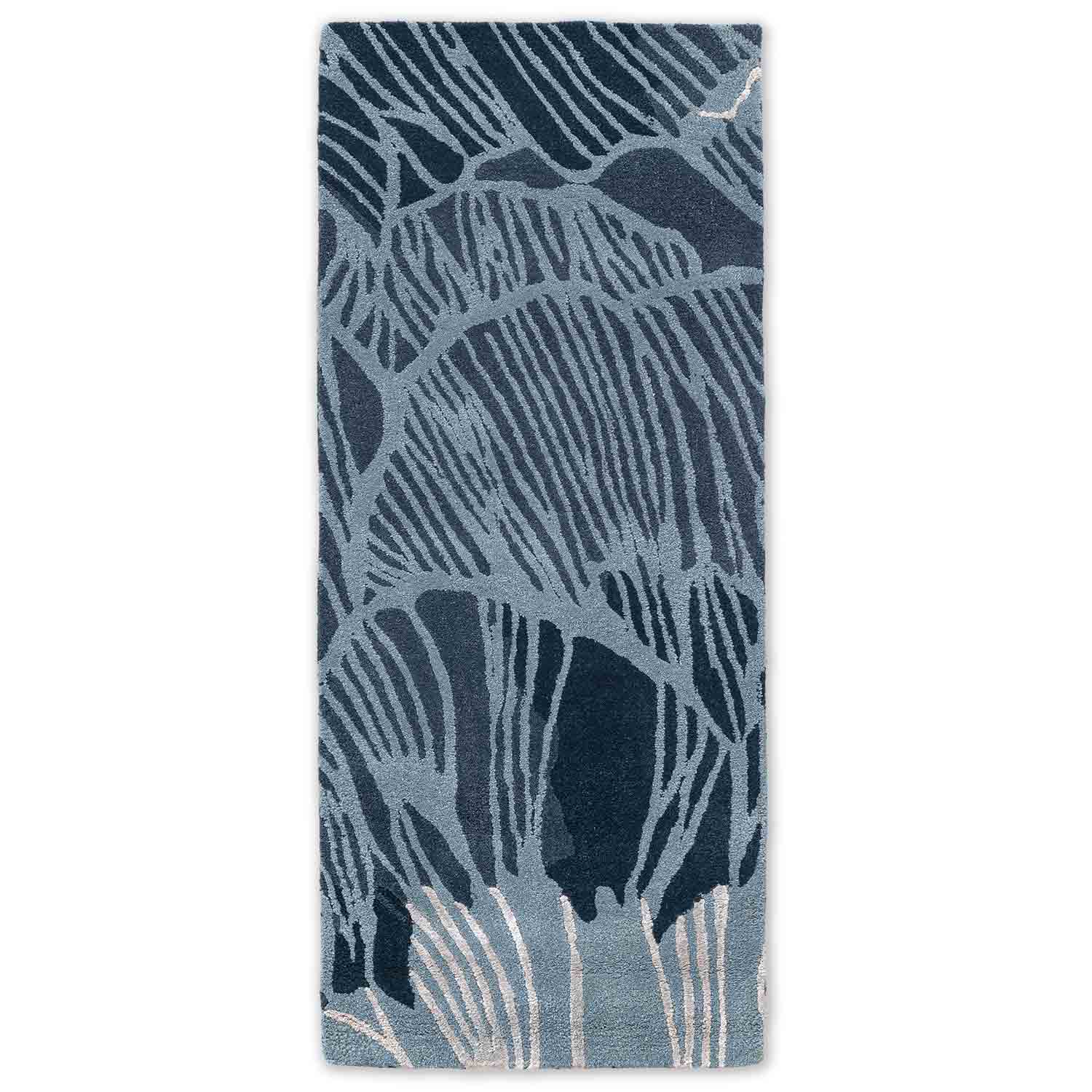 Corra Hand Tufted Woollen And Viscose Runner