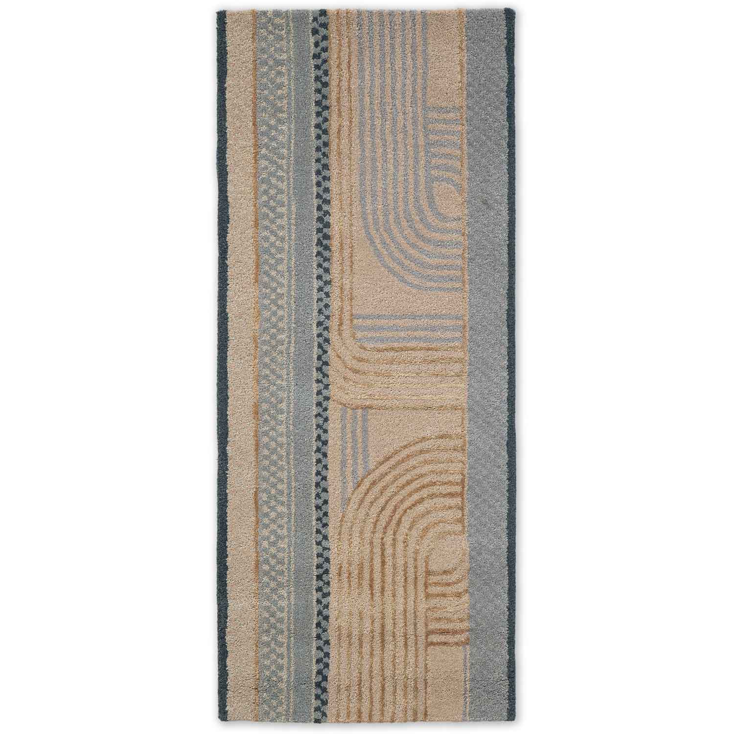 Linea Hand Tufted Woollen And Viscose Runner