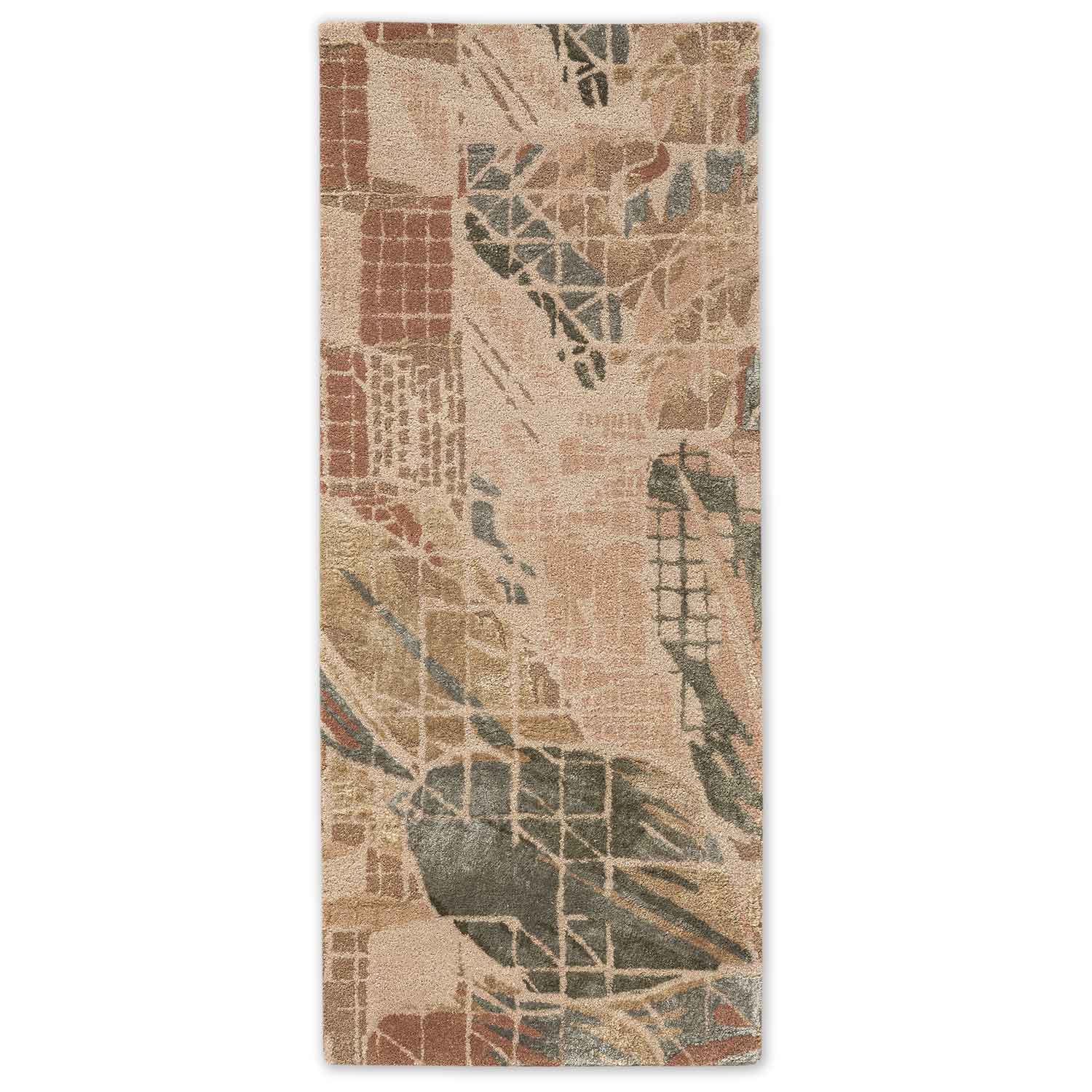 Petalé Hand Tufted Woollen And Viscose Runner