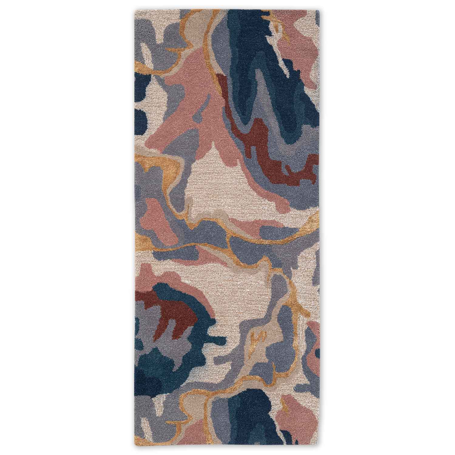 Fluxo Hand Tufted Woollen And Viscose Runner