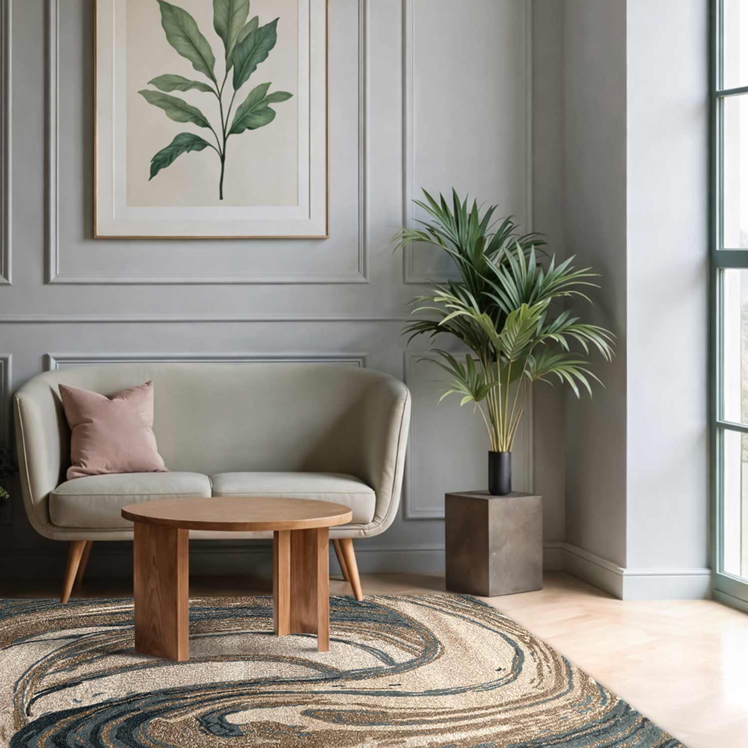 Contour Hand Tufted Wool Rug