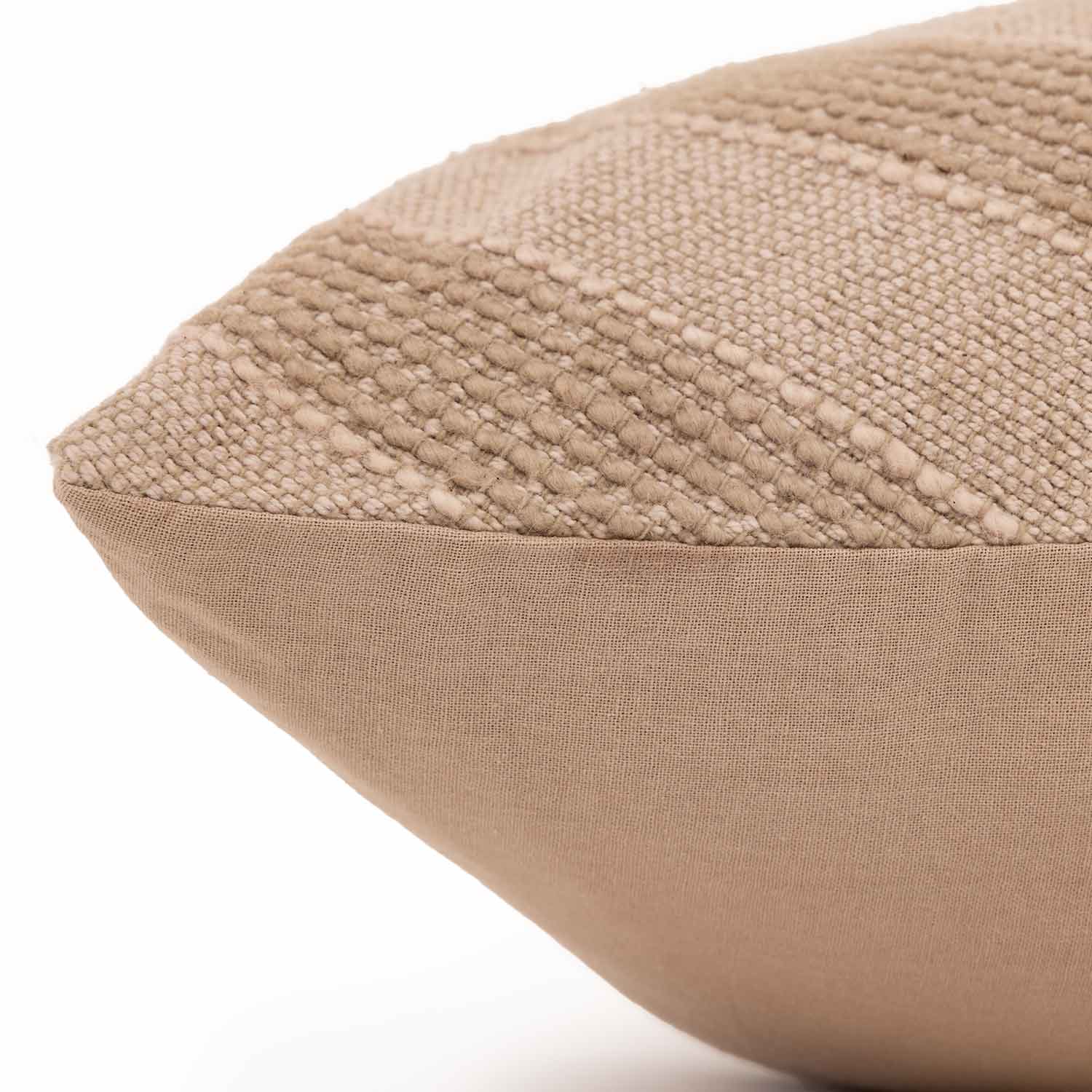 Cotton Handloom Arrowhead Cushion Cover