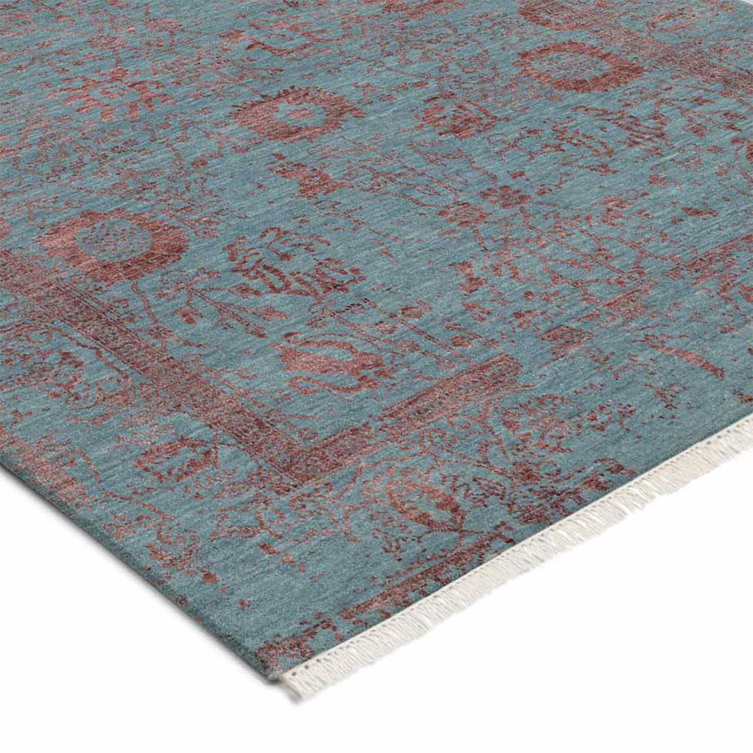 Botanicaa Hand Knotted Woollen And Viscose Rug