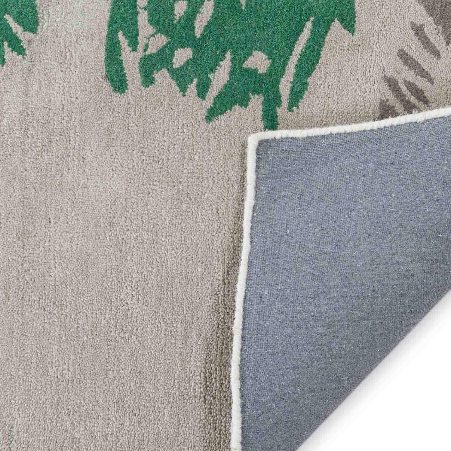 Comu Hand Tufted Woollen And Polyester Rug