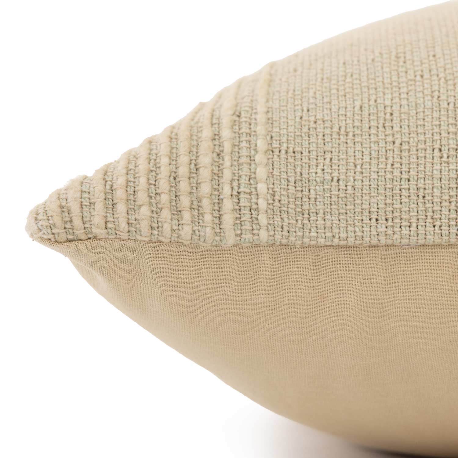 Cotton handloom striped Feira Lumber Cushion Cover