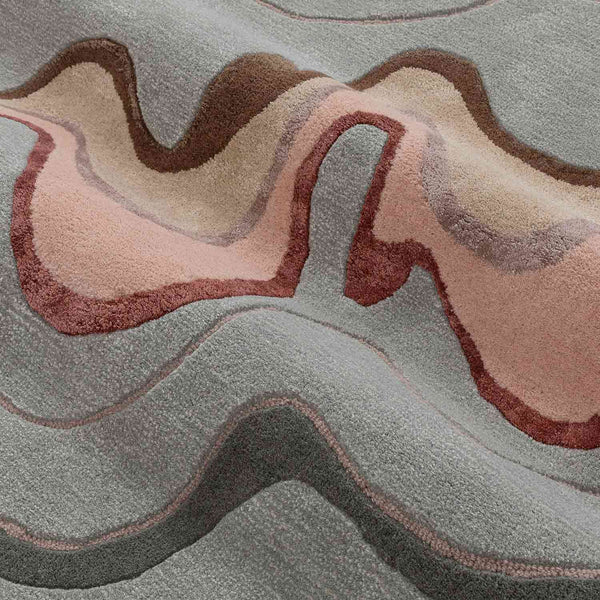 Riverdale Hand Tufted Woollen And Viscose Rug