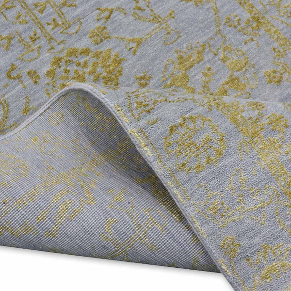 Mila Hand Knotted Woollen And Viscose Runner