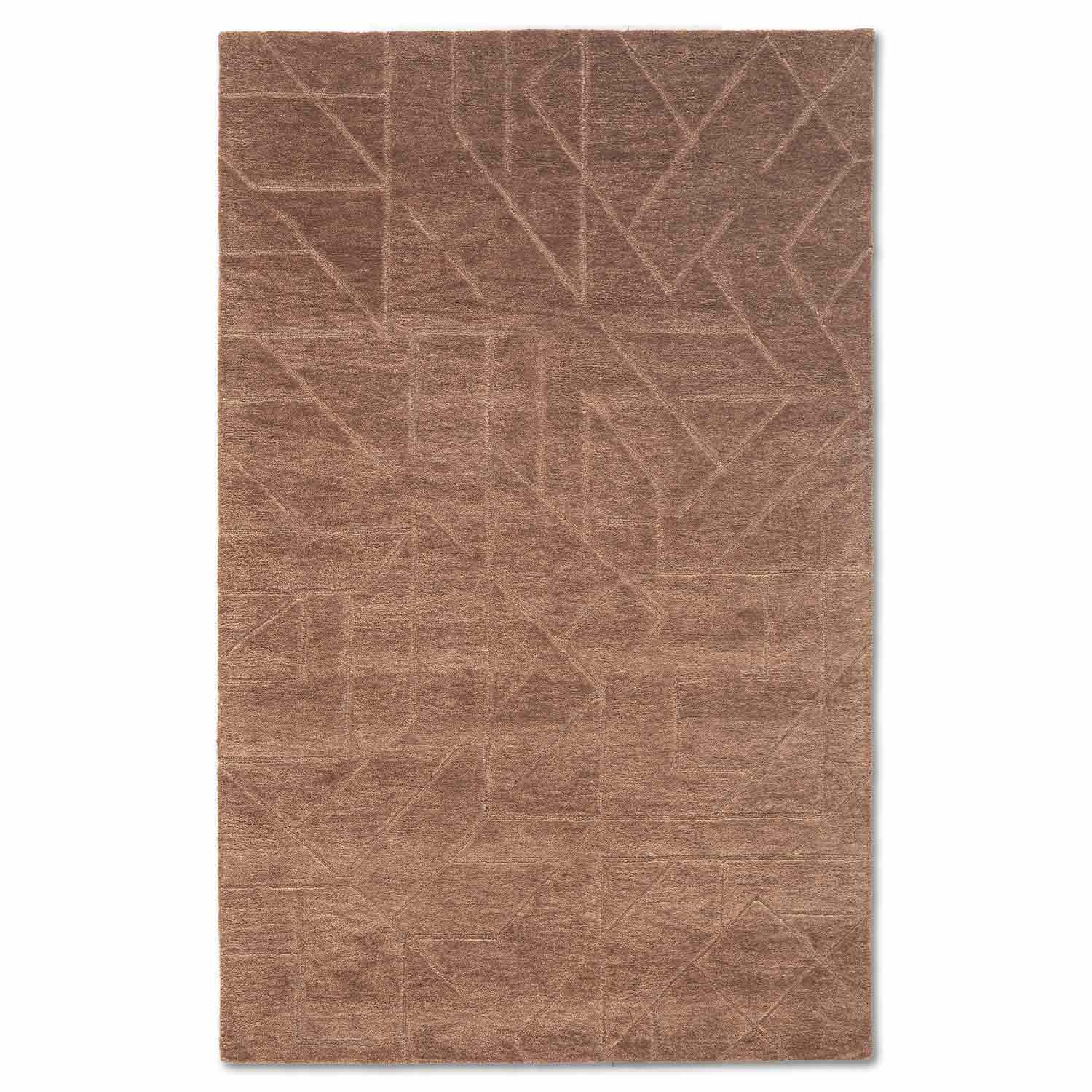 Earthy Hand Tufted Wollen Rug