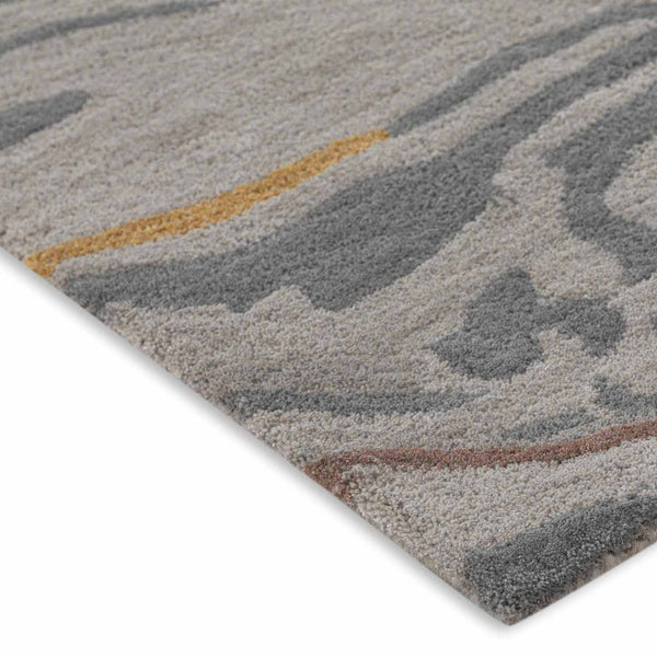 Eshe rug by Obeetee - angle view
