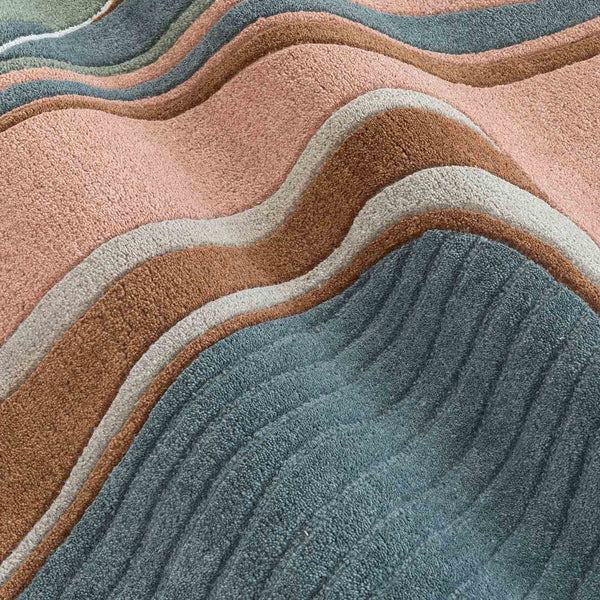 Crudo Hand Tufted Woollen And Viscose Rug