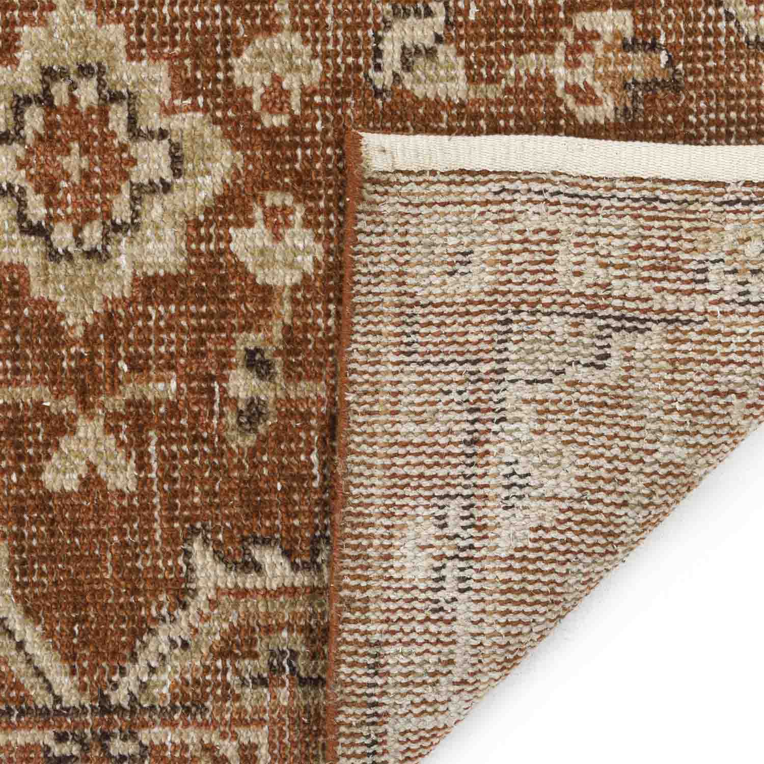 Carob Hand Knotted Woollen Rug
