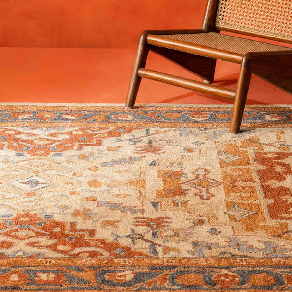 Shakib rug by Obeetee - styled view