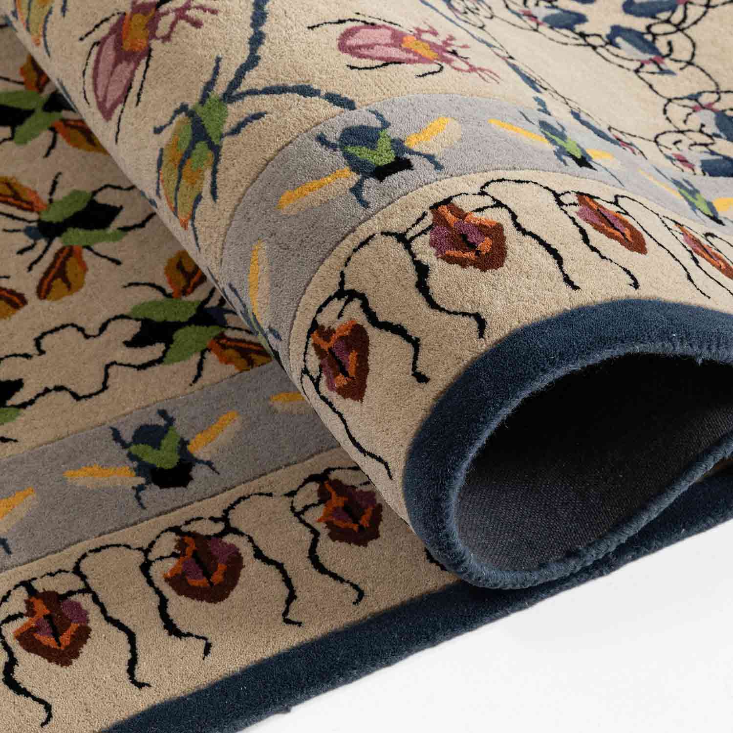 Motif Mania Hand Tufted Woollen And Viscose Rug By Varun Rana