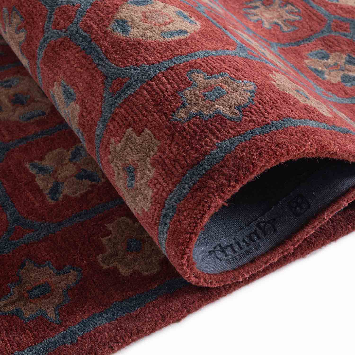 Echo Hand Tufted Woollen And Viscose Rug