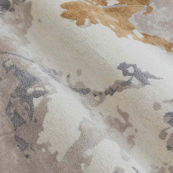 Zephyr Hand Tufted Woollen And Viscose Rug