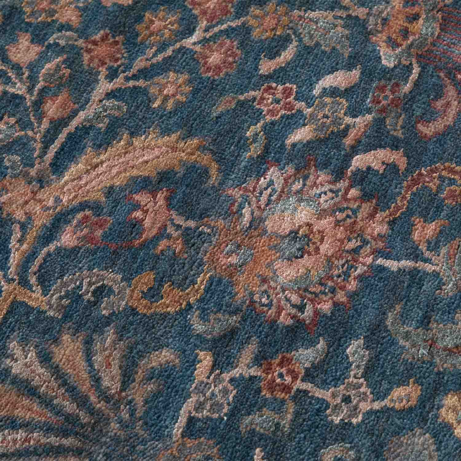 Malhar Hand Knotted Woollen And Silk Rug