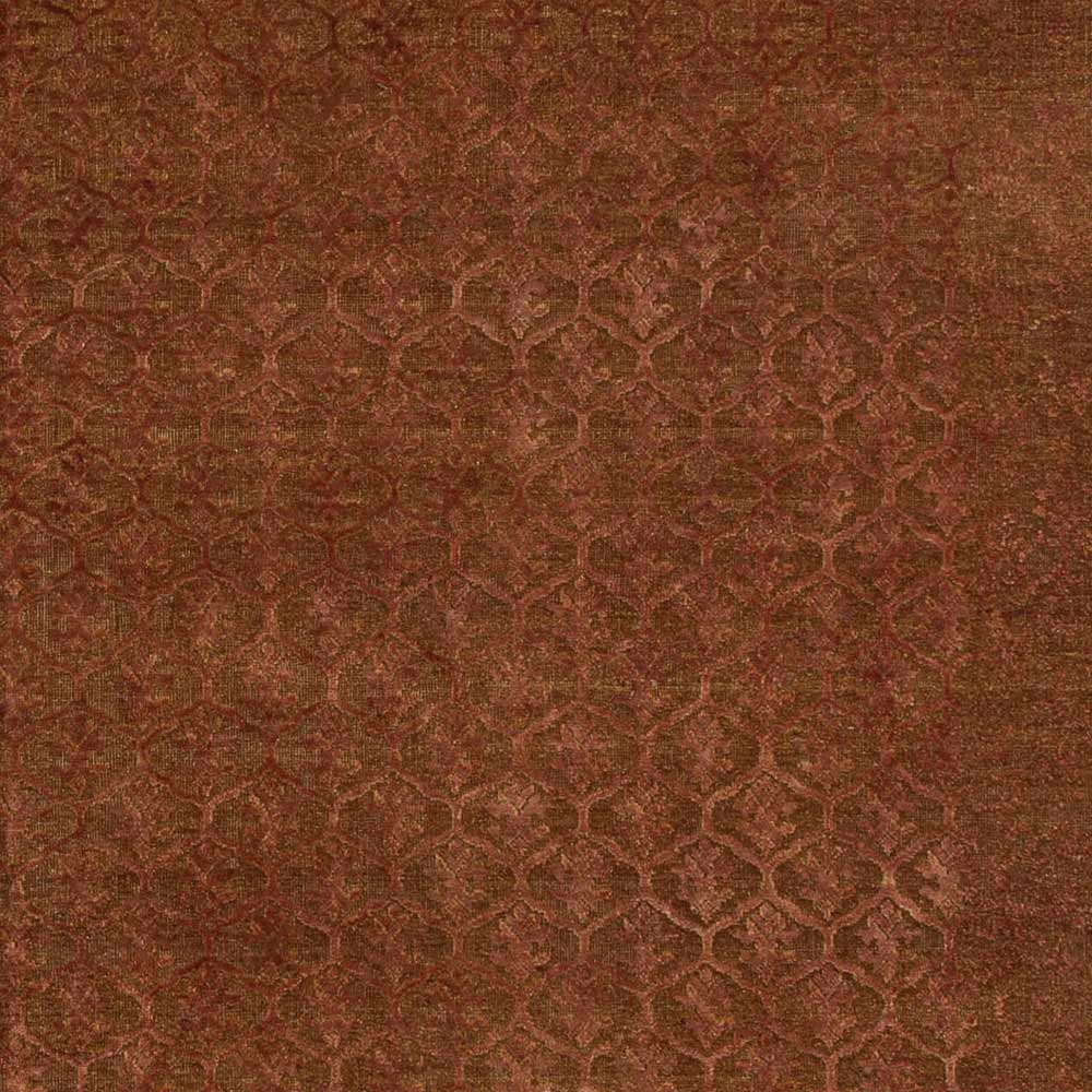 Capre Hand Knotted Silk Rug by Tarun Tahiliani