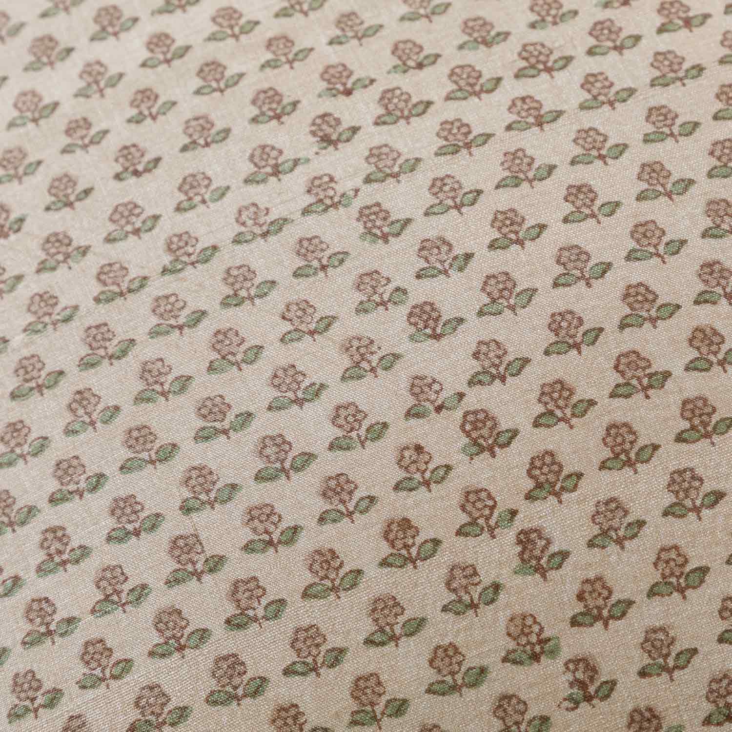 Naqsh Silk Block printed Cushion Cover
