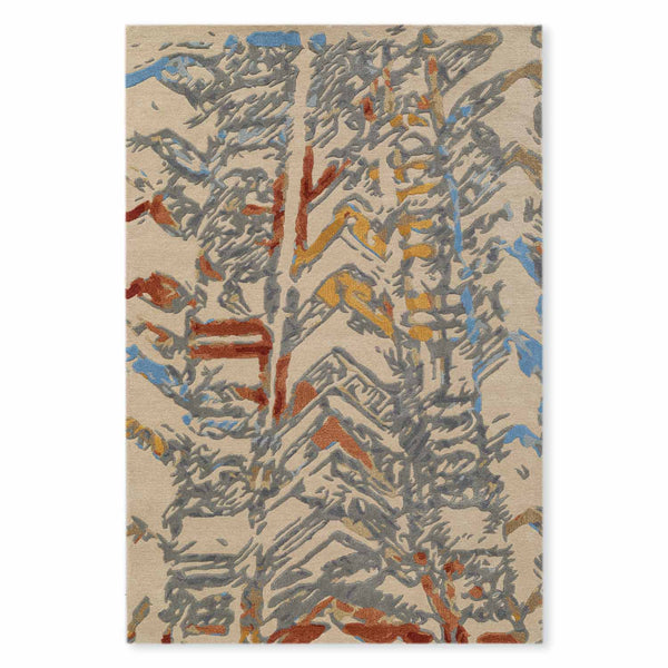 Convergence 1 Hand Tufted Woollen Rug By Shripal Munshi
