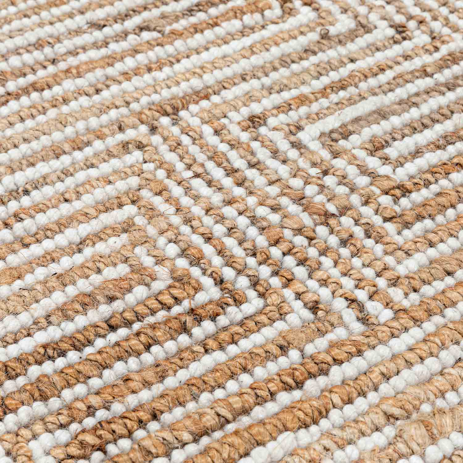 Sufi Woollen And Jute Dhurrie