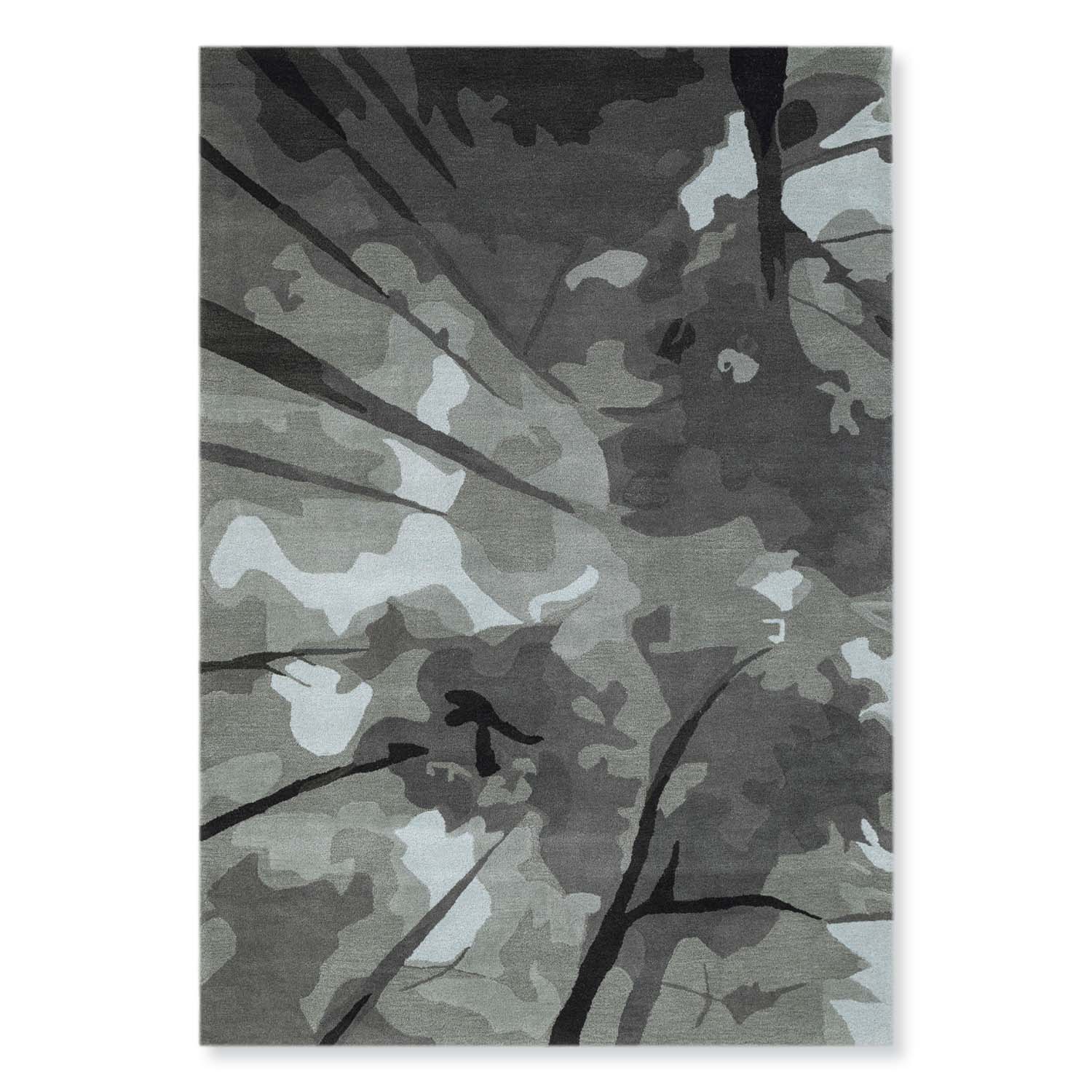 Amidst The Mist Hand Tufted Woollen Rug By Shripal Munshi