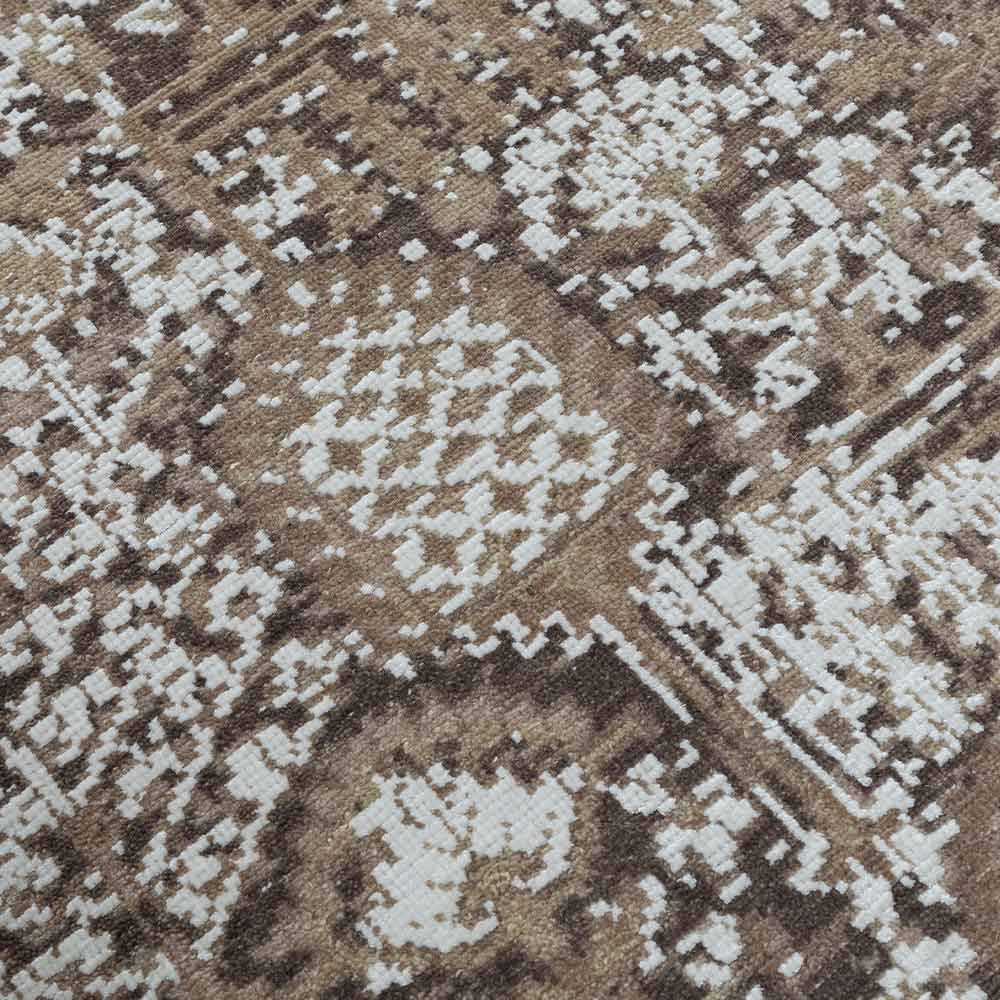 Selcan Hand Knotted Woollen And Viscose Rug