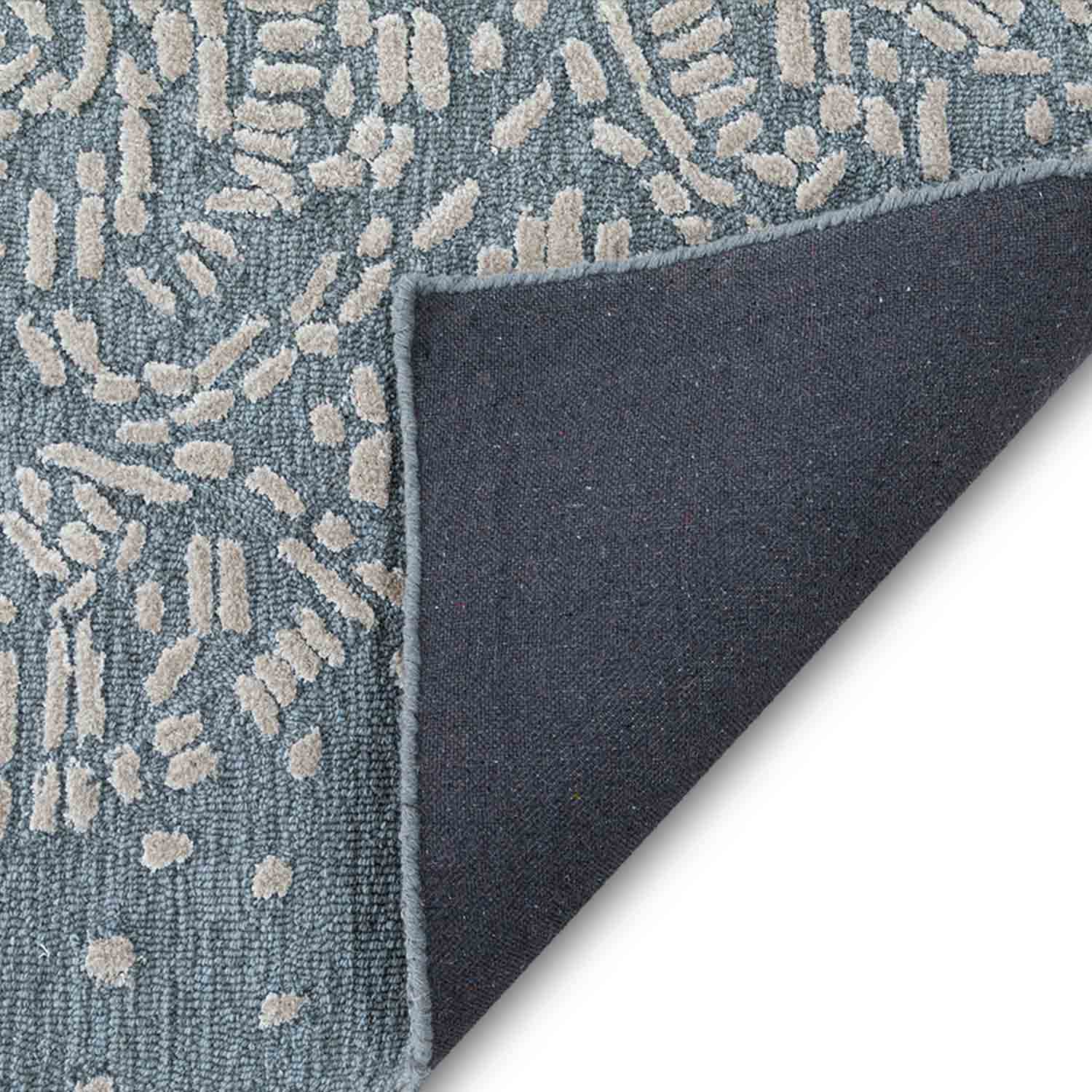 Edrce Hand Tufted Woollen And Viscose Rug