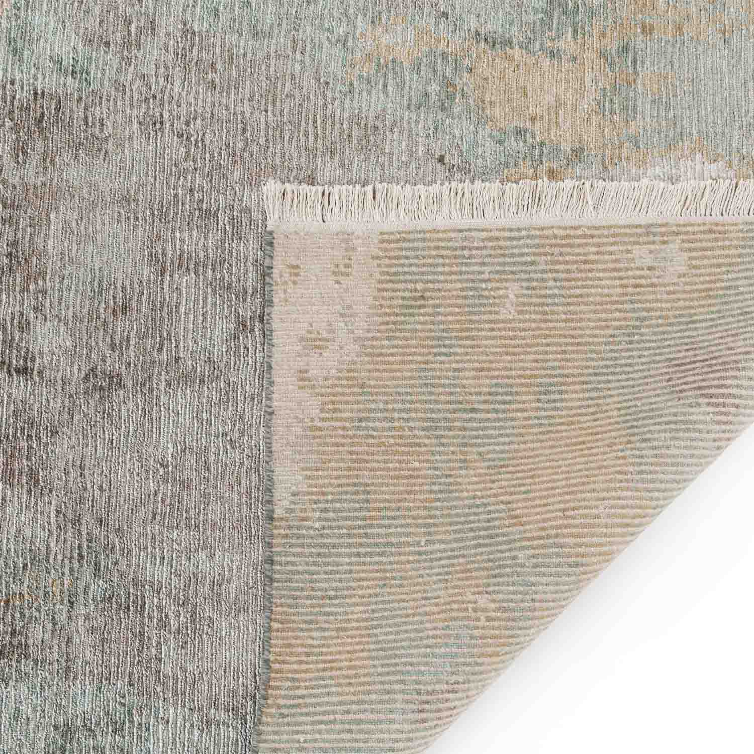 Gush Hand Knotted Viscose And Jute Rug