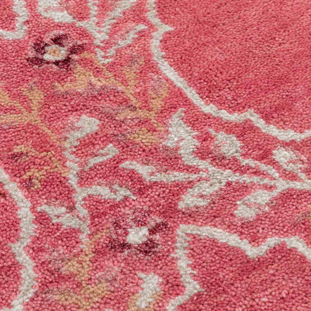 Gulabi Hand Knotted Woollen Runner