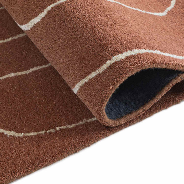 Sear Hand Tufted Woollen And Viscose Rug