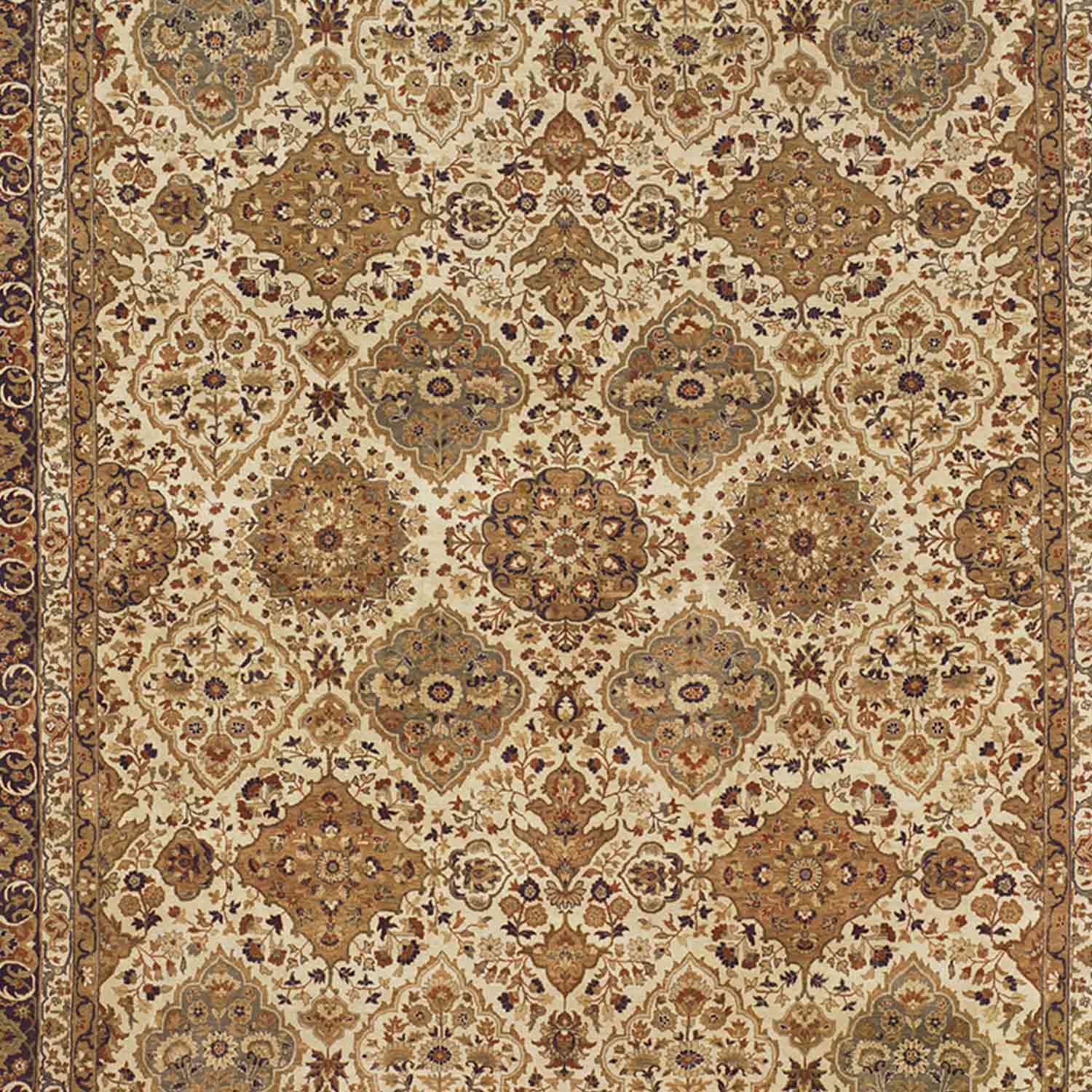 Tabrizz 1 Hand Knotted Woollen Rug