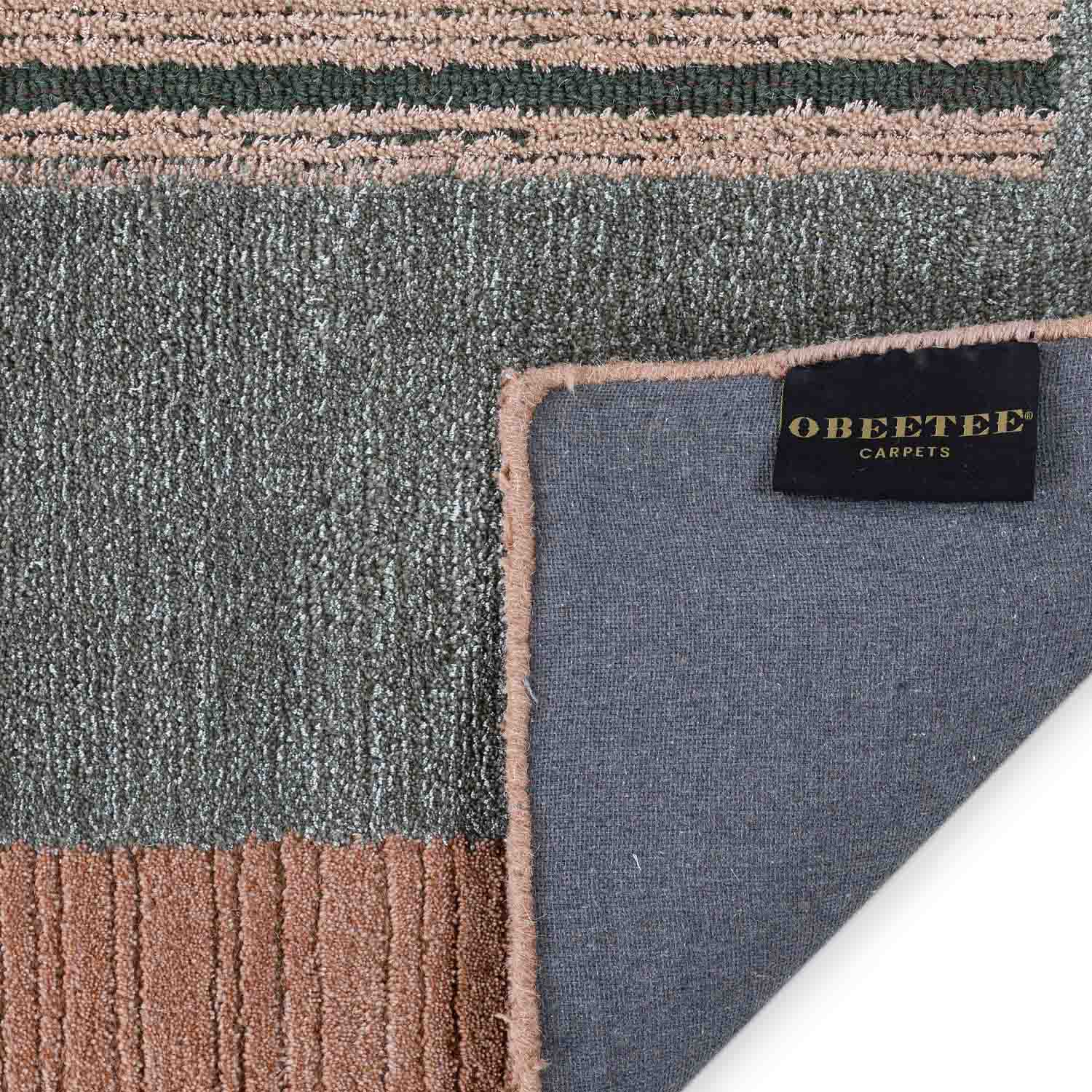 Tessel Hand Tufted Woollen And Viscose Rug
