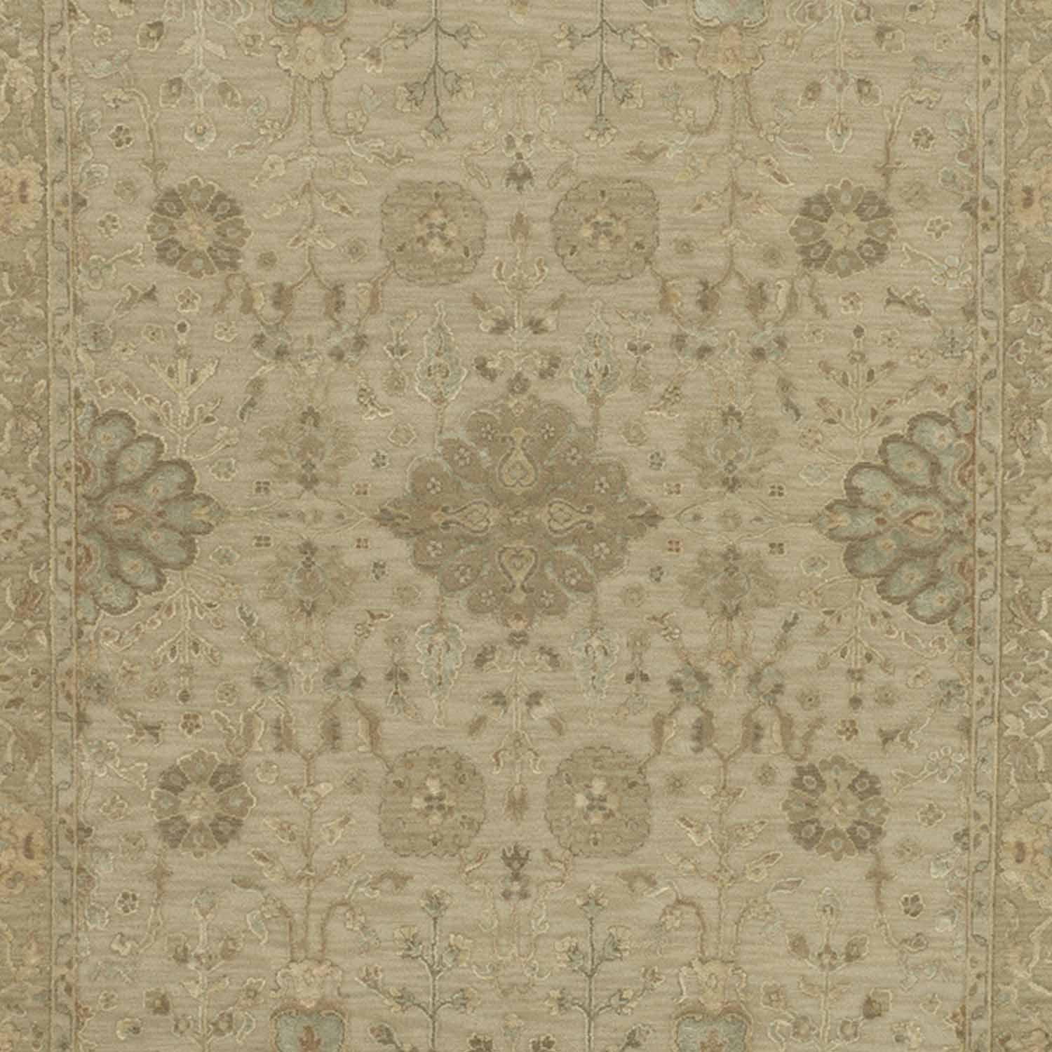 Sultan-Aelle Hand Knotted Woollen And Silk Rug