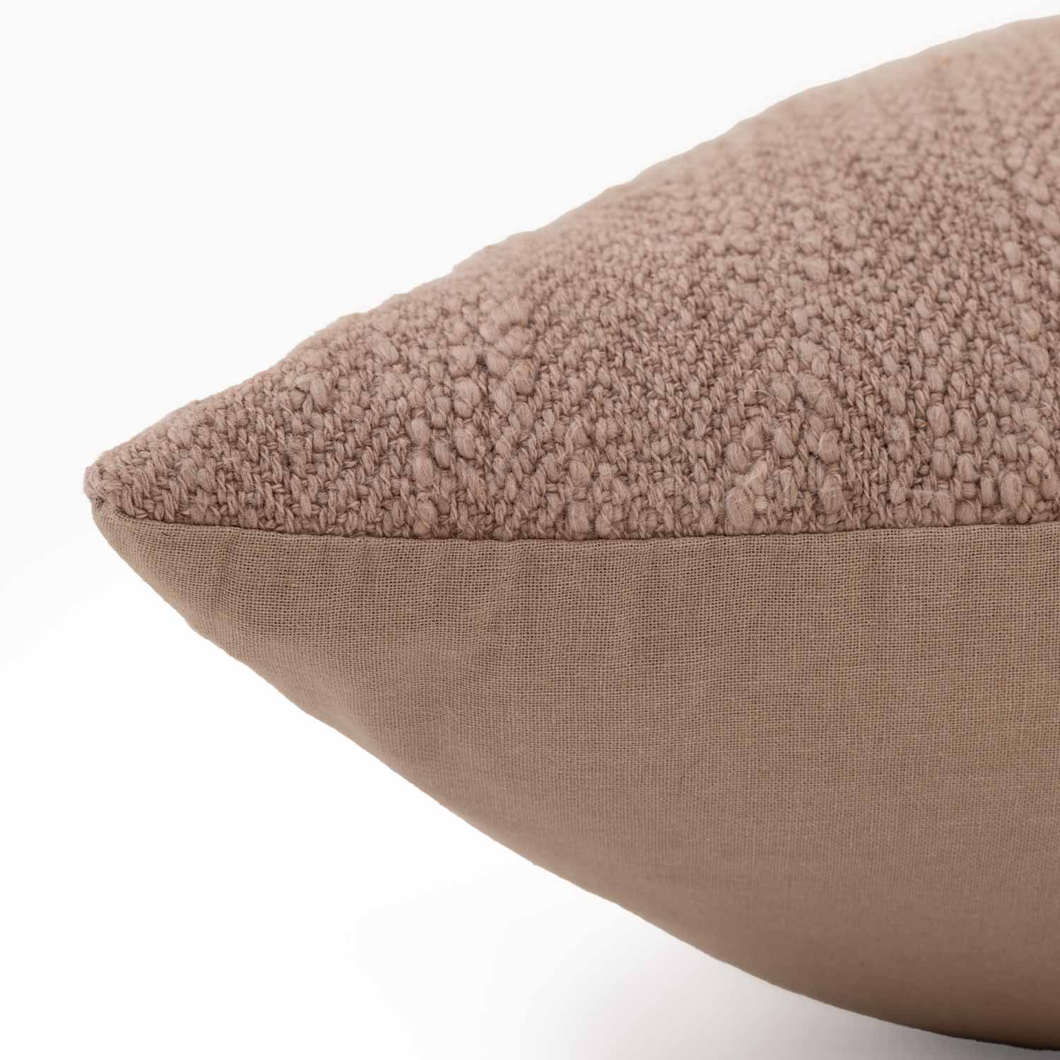 Cotton textured Savira Lumber Cushion Cover