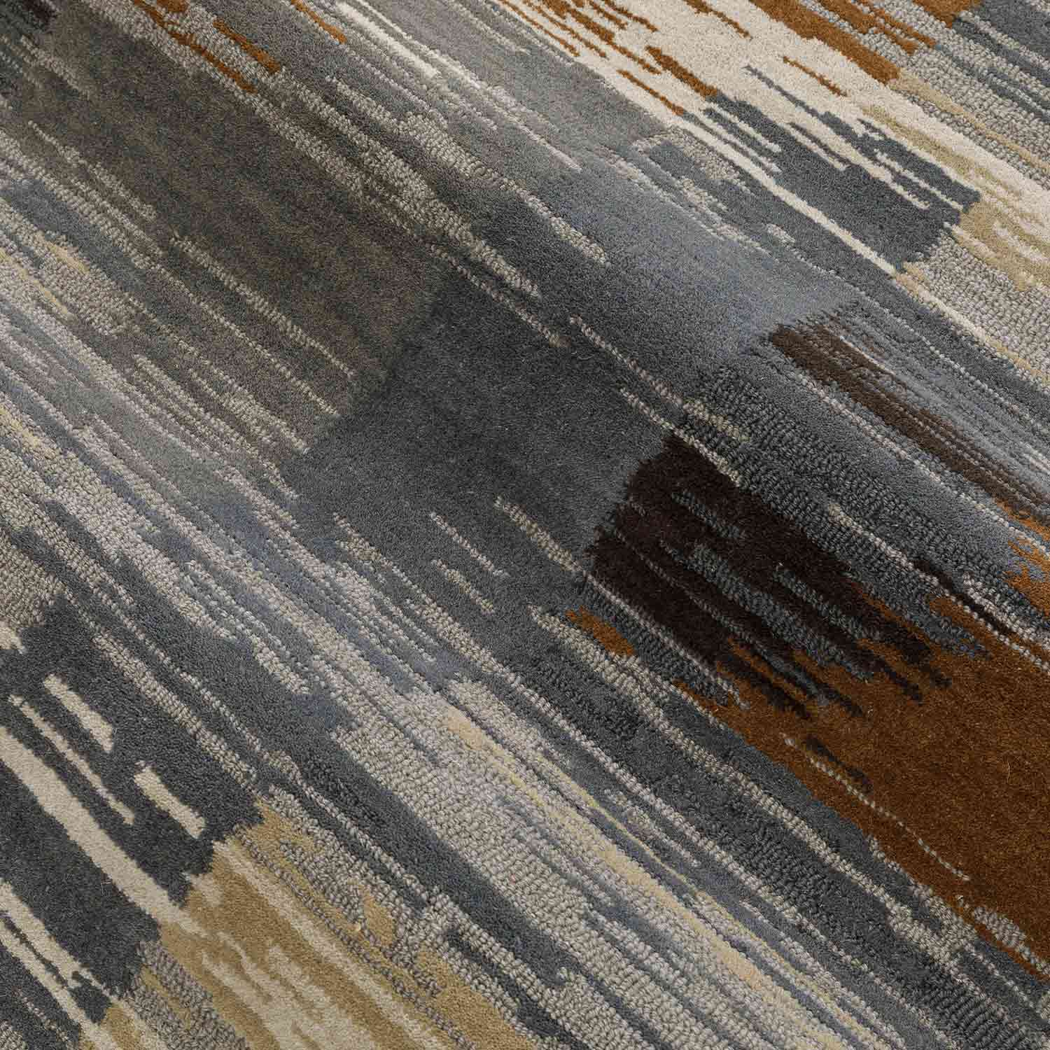 Neer Hand Tufted Woollen And Viscose Rug