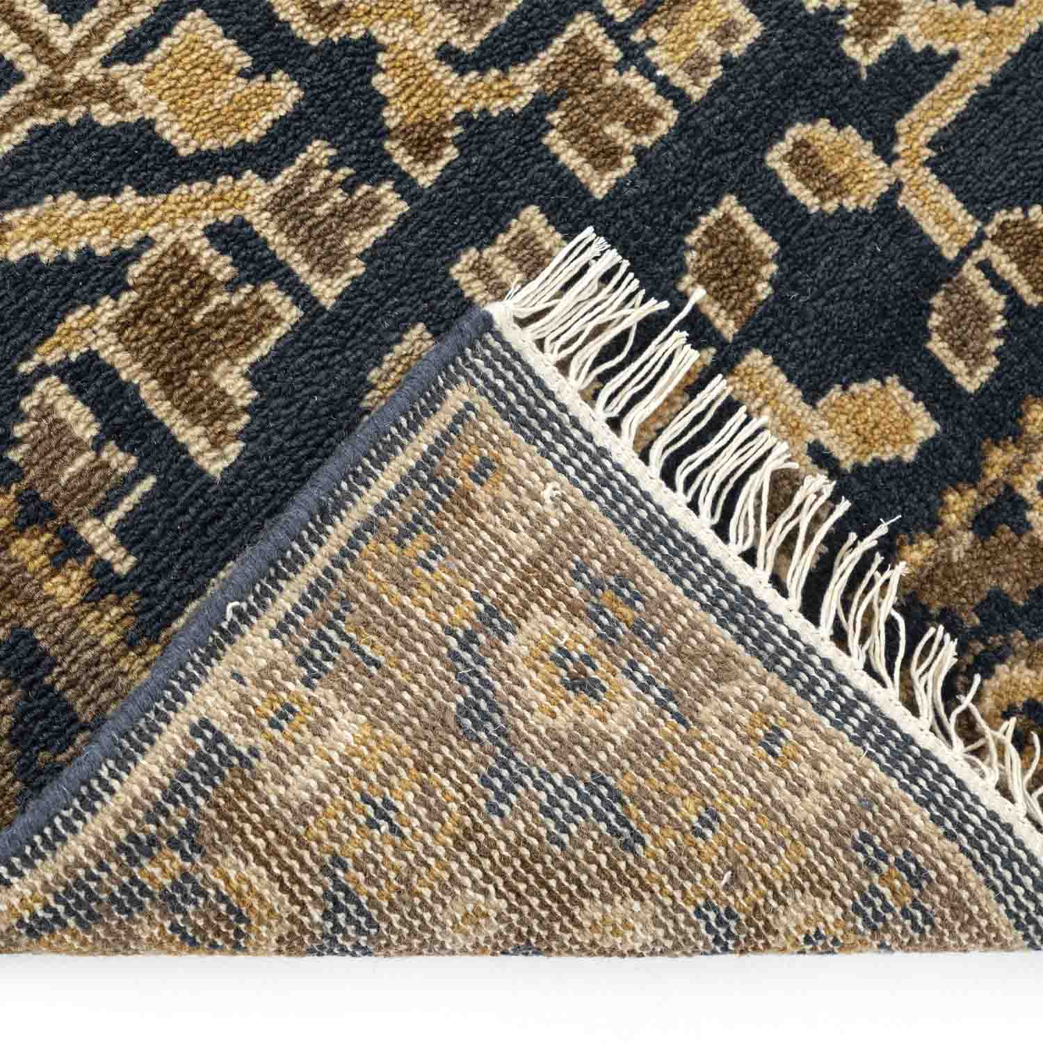 Khotan Hand Knotted Woollen Runner