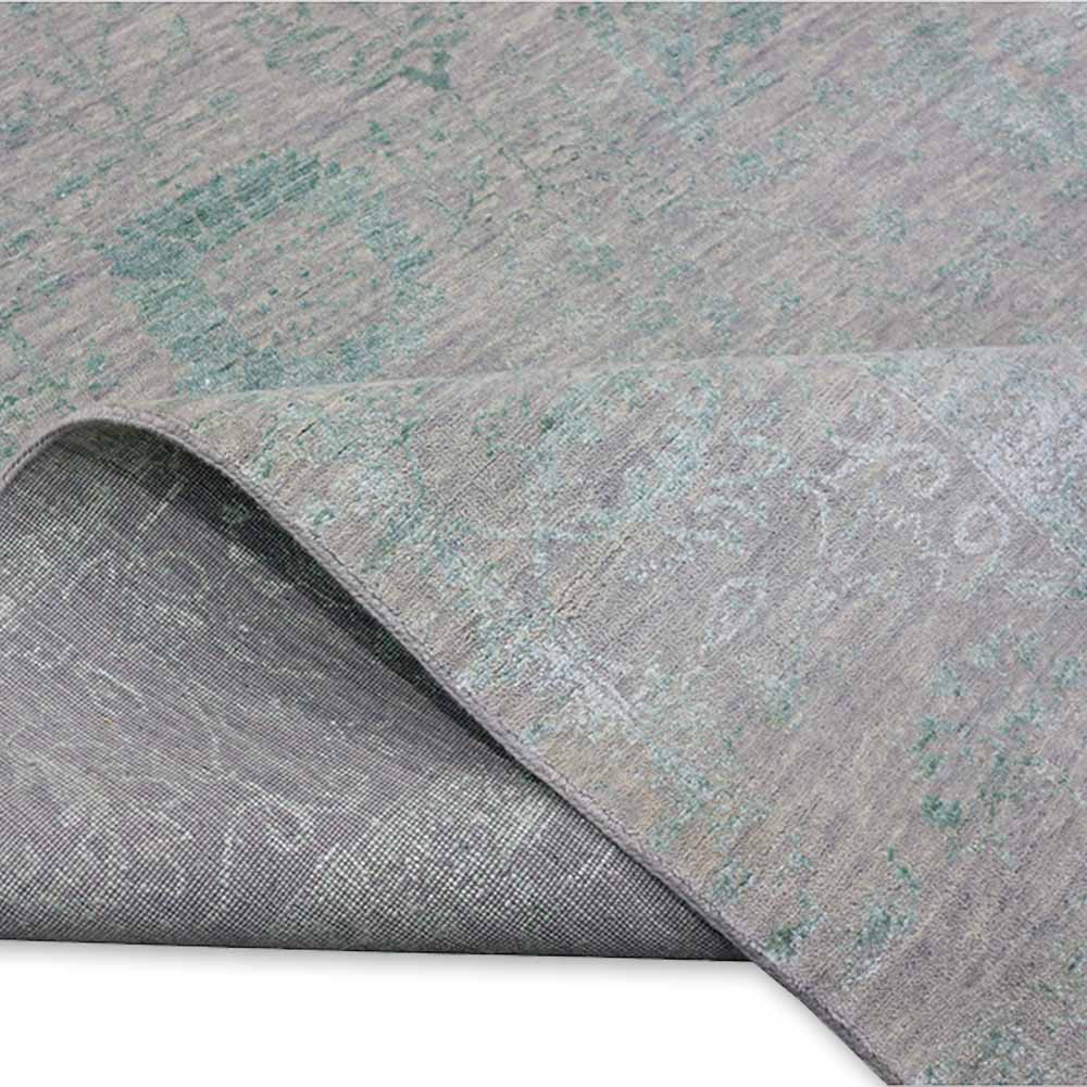 Alana Hand Knotted Woollen And Viscose Rug