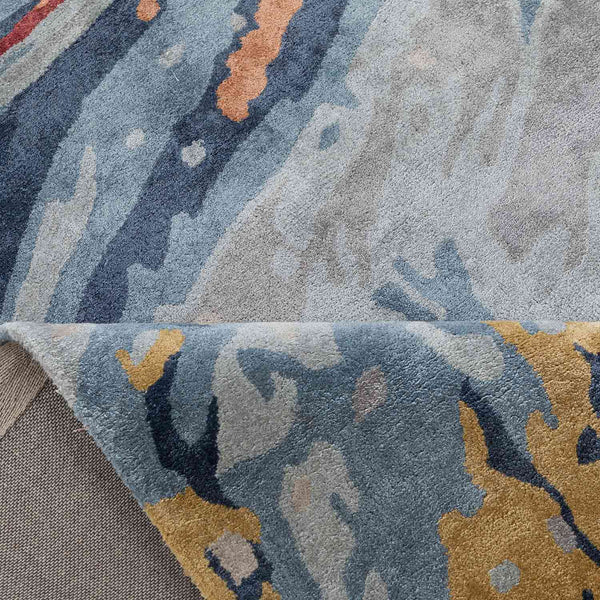 Tessera Hand Tufted Woollen And Viscose Rug