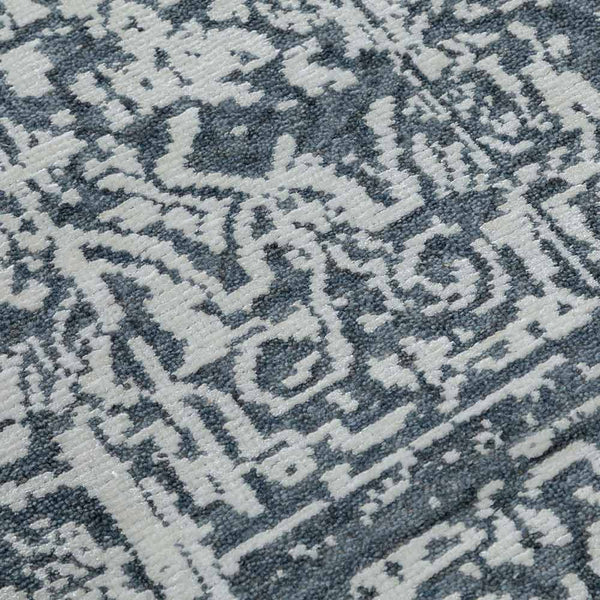 Noor-C Hand Knotted Woollen And Viscose Rug