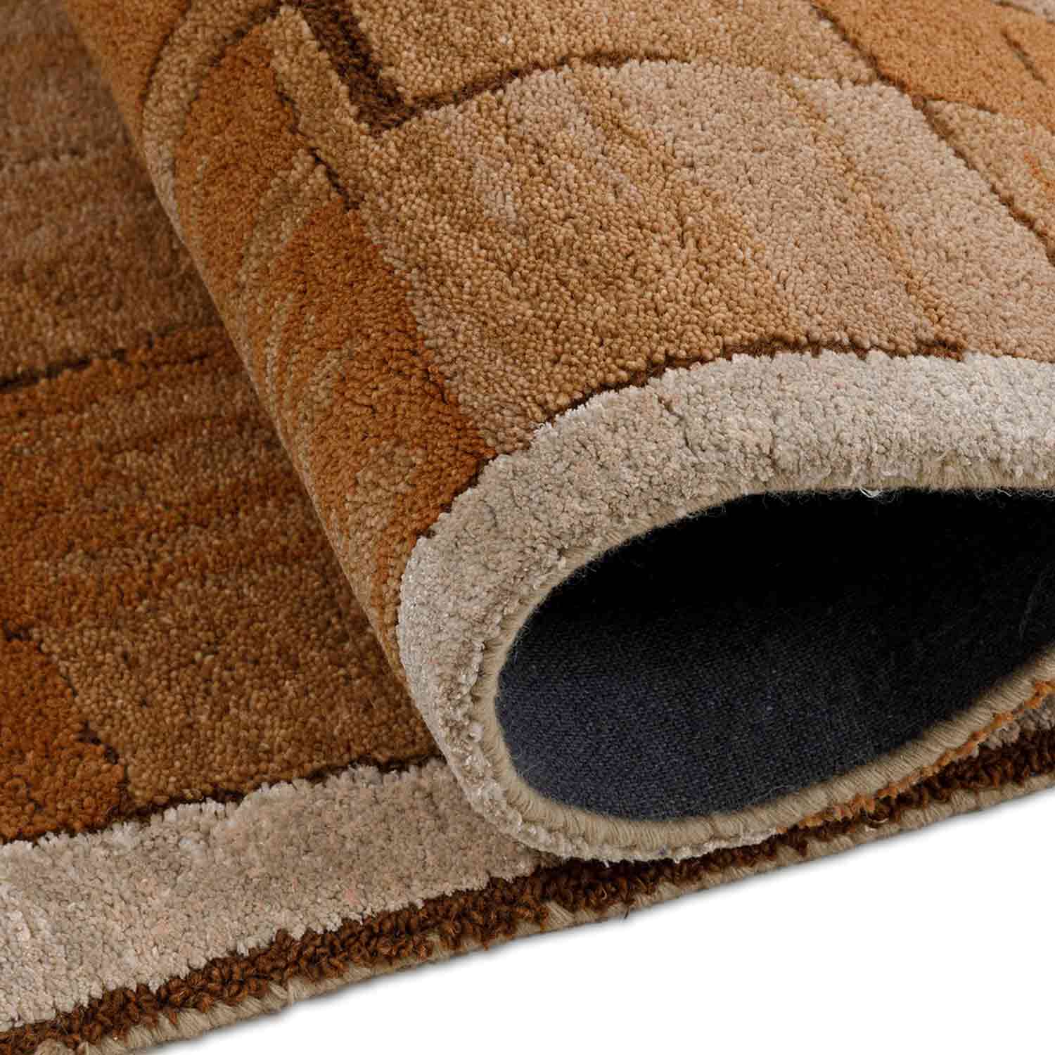 Rustizee Hand Tufted Wool And Viscose Rug