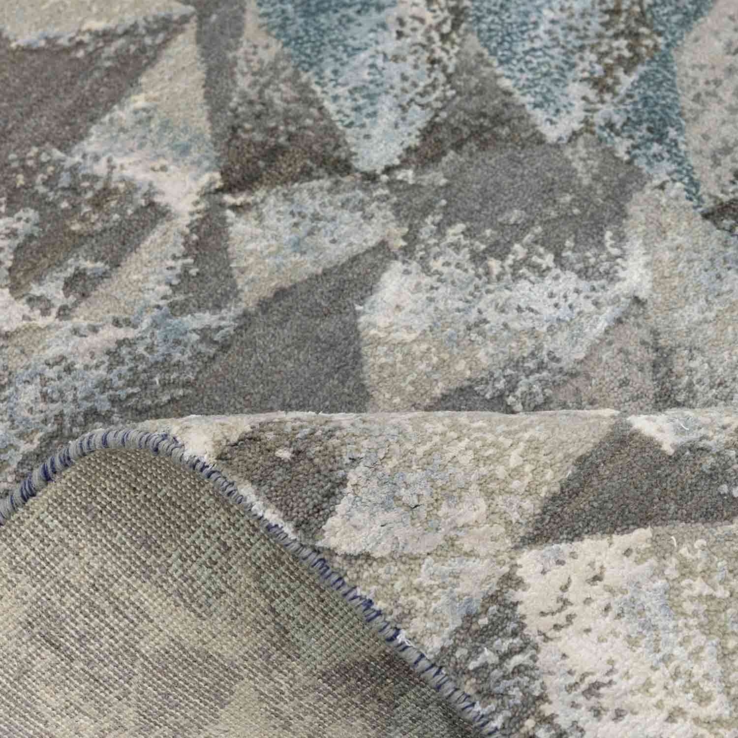Storme Hand Knotted Woollen And Viscose Rug