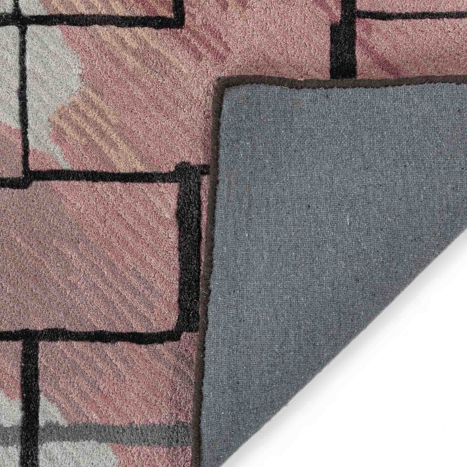 Twin Peaks Hand Tufted Woollen And Viscose Rug By Shripal Munshi