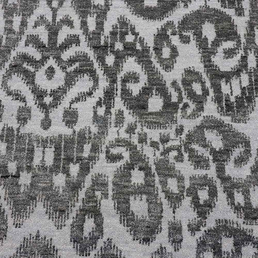 Embry Hand Knotted Woollen And Viscose Rug