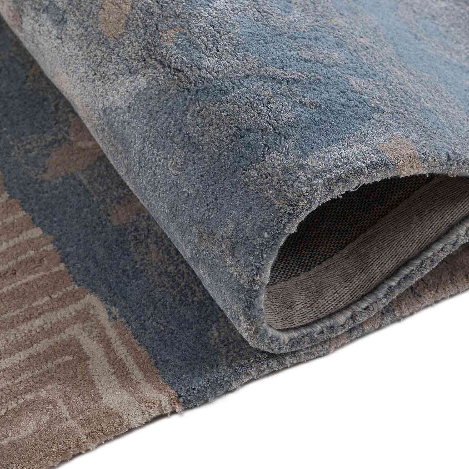 Inklet Hand Tufted Woollen And Viscose Rug