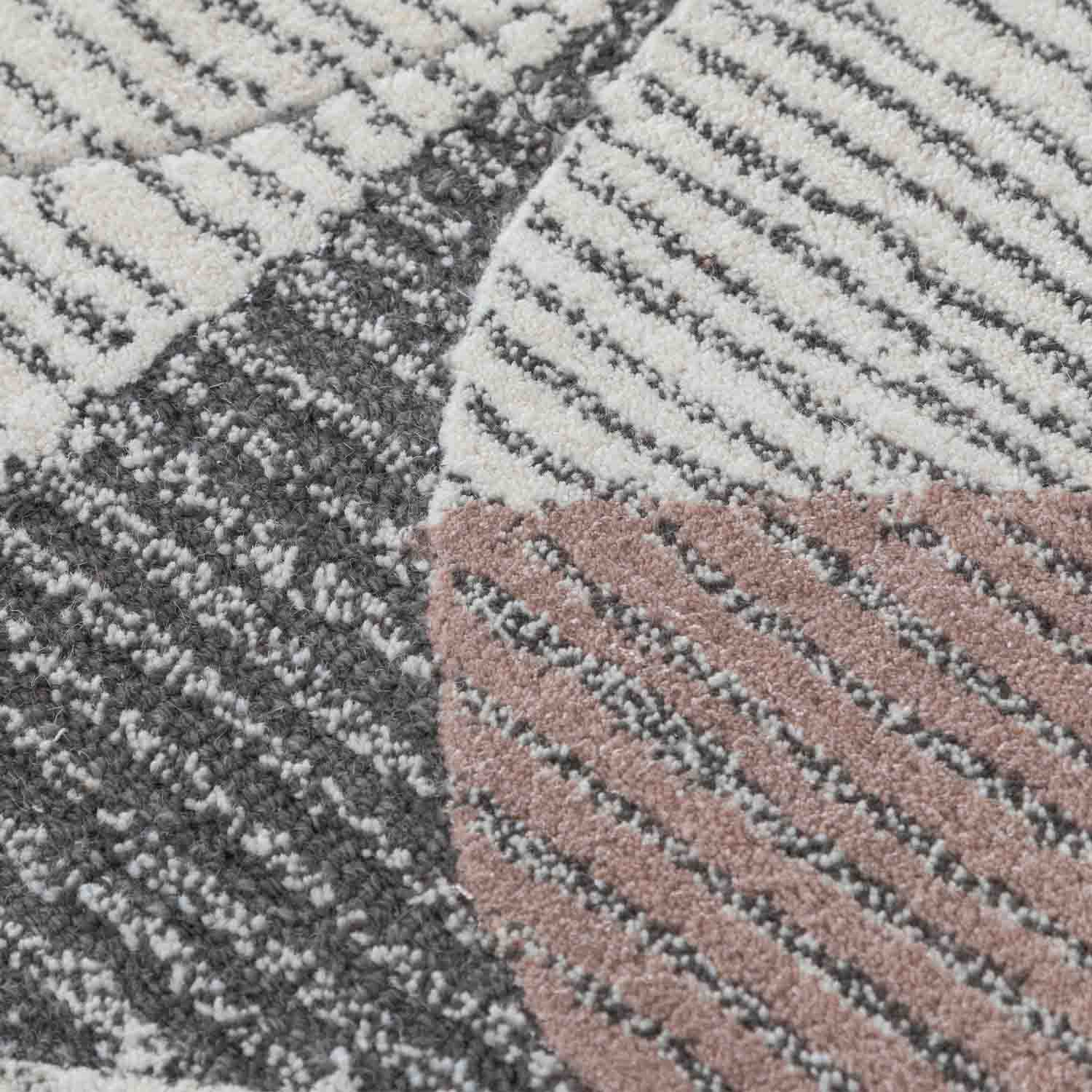 Shabaka Hand Tufted Woollen And Viscose Rug